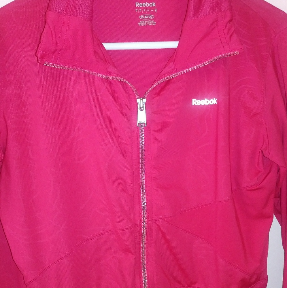 Pink Reebok Athletic Jacket - Picture 3 of 4